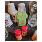 Large Lot of Various styles of Salt and Pepper shakers