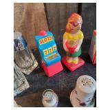 Large Lot of Various styles of Salt and Pepper shakers