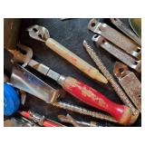 Large Misc Smalls and More Lot Red Owl Sewing kit, Bottle Openers Knives and much Much more