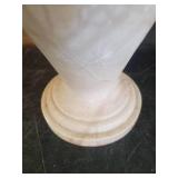Gorgeous Marble Vase Mixed Salmon and white color heavy duty