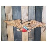 Approx 28" Wing span Eagle Décor  Gorgeous Color
