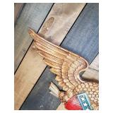 Approx 28" Wing span Eagle Décor  Gorgeous Color
