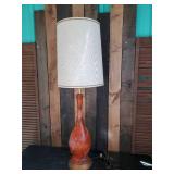 Gorgeous Table Side Lamp  Beautiful Vibrant Color Works