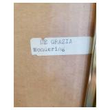 Beautiful Degrazia Wondering Native American Wall hanging Artwork