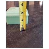 Amazing Antique Jadeite Lidded Box  Gorgeous