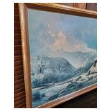 Beautiful Large Jim Daly Mid Modern Collectable Wall Art