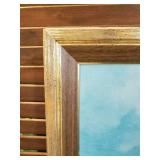 Beautiful Large Jim Daly Mid Modern Collectable Wall Art