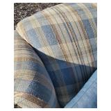 Awesome Country/Lake Style Sleeper Sofa Couch and Reclining Rocking Chair comes with décor Pillows