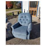 Awesome Country/Lake Style Sleeper Sofa Couch and Reclining Rocking Chair comes with décor Pillows