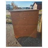 Solid Wooden 5 Drawer dresser and Matching Side Tables in Great Condition