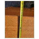 Solid Wooden 5 Drawer dresser and Matching Side Tables in Great Condition