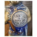 MN The Land of Vikings Liquor Decanter Great condition No chips or Cracks