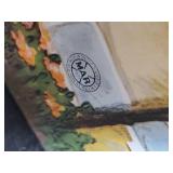 Vintage Metal Doll House with some furniture good condition