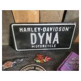 Harley Davidson Lot, Patches, Pins, License Plate and more
