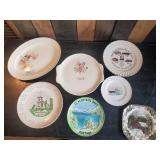 Vintage Décor Plate Lot,