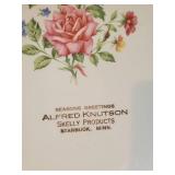 Vintage Décor Plate Lot,