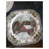 Vintage Décor Plate Lot,