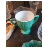 Green Glass, Novelty Cup, Decorative glass and much more great smalls lot