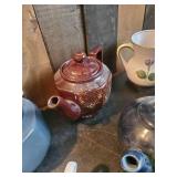 Teapot Lot creamer and sugar bowl pitcher and more  great lot