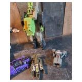Transformer lot for parts or repair with Transformer Soundwave, Sludge, Headmaster Hardhead and others