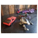 Collection of Various Vintage Gi Joe toys Cobra Mamba Helicopter, Storm Eagle Jet and much much more Action Figures also included