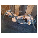 Vintage Gi Joe toys, Skystiker XP-14F Combat Jet, Tomahawk Helicopter, a Lex Doar 7 Assault Ship, and A Cobra Sea Ray Air Attack Craft