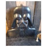 Vintage Darth Vader Action Figure Case with a few Starwars action Figures and Tauntaun