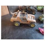 5 Gi Joe Action Figures & Various Gi Joe Jeeps Cobra Stinger V.A.M.P. Mark II, Gi Joe VAMP Attack Vehicle and more