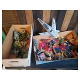 Misc Lot of Vintage Toys Gi Joe Star Wars and others for Parts and Repairs