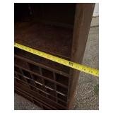 Large Amazing Metal Heavy Duty Shelf Unit Could sit tall or Long  So Cool