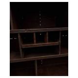 Large Amazing Metal Heavy Duty Shelf Unit Could sit tall or Long  So Cool