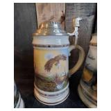 4 Gorgeous Steins "America the Beautiful" Never Used only Displayed