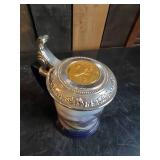 2 Steins Elvis Heartbreak Hotel & Eagle of the Last Frontier, and a Norman Rockwell Mug