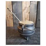 Antique Cast Iron Smudge Pot