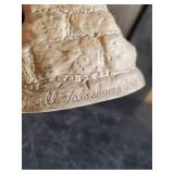 Ceramic Bank Te-la-vai created by Native American Artist Lowell Talashoma Sr. 2 Vintage Wood Carved Bottle Openers