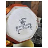 Various Kitchen/Décor Lot for use or display  Pitchers, floral Dish, Creamers, Spoons and so much more