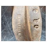 Antique Cast Iron Cobblers Tools Shoemakers anvil and Forms