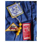 Vintage Official Cub Scout Shirt with Patches
