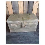 Military Chest for .50 Caliber M2 Browning Anti Aircraft machine Gun