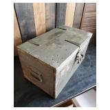 Military Chest for .50 Caliber M2 Browning Anti Aircraft machine Gun