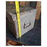 Military Chest for .50 Caliber M2 Browning Anti Aircraft machine Gun