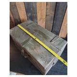 Military Chest for .50 Caliber M2 Browning Anti Aircraft machine Gun
