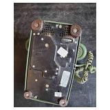 Vintage Western Electric Bell Systems Green Rotary Desk Phone