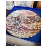 Framed Holy Catholic Family framed Picture, Vintage Old Mr. Boston Decanter, Lambert 1950