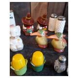 Large Salt and Pepper Lot of all Kinds  including Fenton