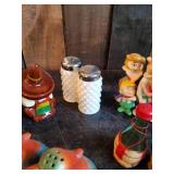 Large Salt and Pepper Lot of all Kinds  including Fenton