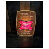 Vintage Miller High Life Lighted Wall Décor Working