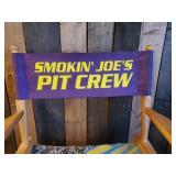 Vintage Smokin Joes Pit Crew Directors Chair