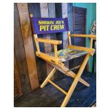 Vintage Smokin Joes Pit Crew Directors Chair