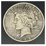 1922 Peace Dollar